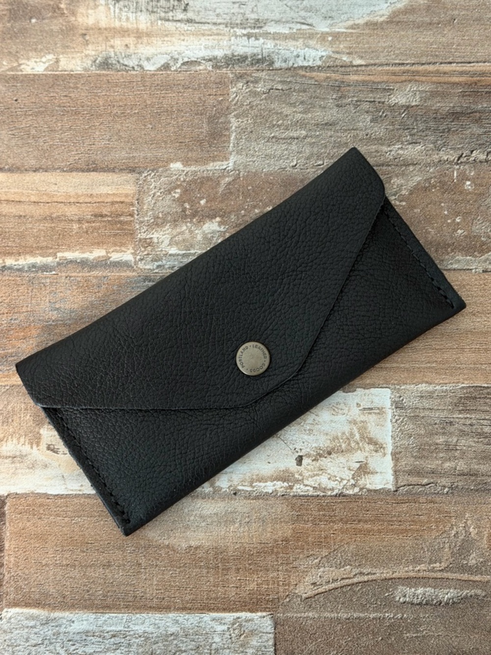 Portland Leather Goods :: long zip envelope wallet